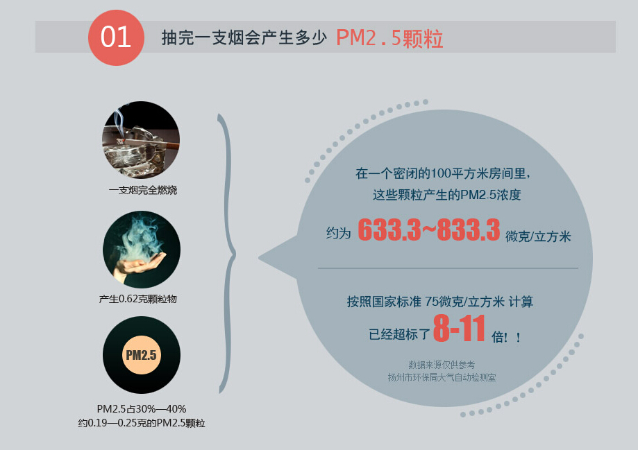 二手煙煙霧淨化